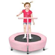 36'' Toddler Trampoline, ASTM Certified - Kids Trampoline for Ages 1-6, Foam ...