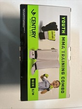Century Youth MMA Training Combo Size S/M Rashguard Gloves Shinguards Brand New