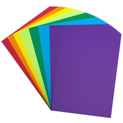 Colored Copy 8.5X11 Inches,140 Sheets 20 lb/80GSM 7 Colors Rainbow Letter Siz...