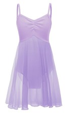 ORIDOOR Girls' Camisole Leotard Ballet Dance Dress 9-10 Years, Violet