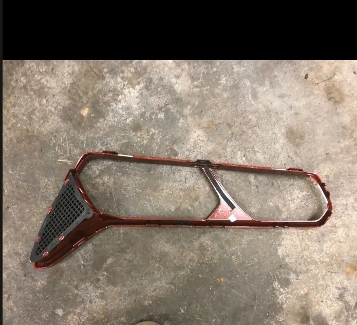 2014-2016 Chevrolet Corvette Rear Taillight Bezel Orange #23459681 New - Image 4 of 4