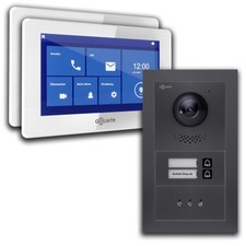 Video Türklingel mit Kamera | 2-Familie Goliath Basic-Line 2-Draht