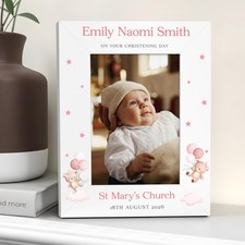 Girls Christening Gifts Photo Frame 6X4 7X5 Goddaughter Picture Keepsake Her