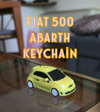 Fiat 500 Abarth Keychain