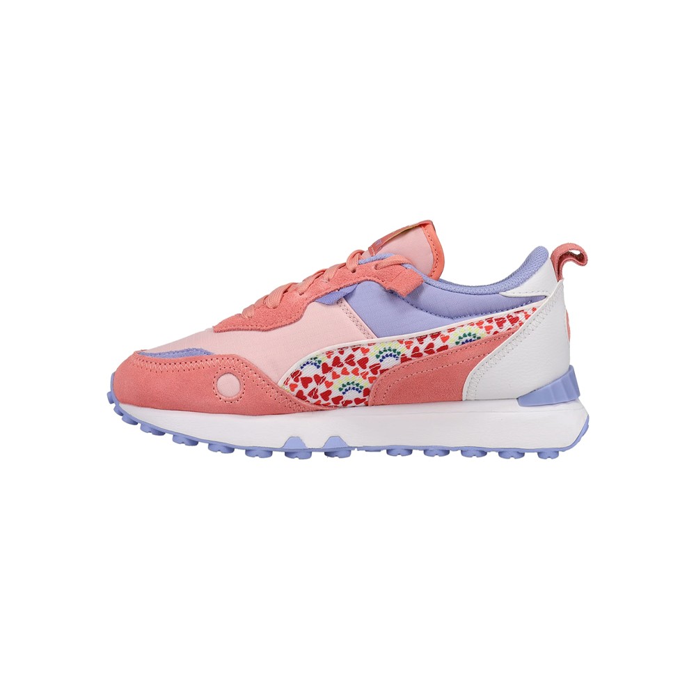 SAOLA Sneakers PUMA Rider Fv Rainbow Sunset stringate giovani ragazze rosa viola casual S