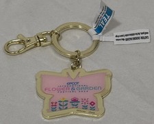 2024 Disney Epcot Flower Garden Festival Minnie Butterfly Keychain Bag Charm