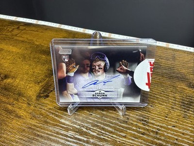 2025 Topps Stadium Club Aaron Schunk RC On-Card Auto #SCBA-AS Colorado Rockies