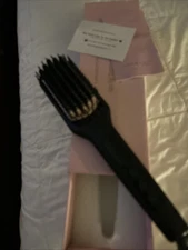 MEGAWISE Pro Ceramic Ionic Hair Straightener Brush for Home Salon | MCH Fast 20s