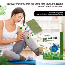 tigerty Natural Mugwort Pain Relief Patch (10 Pads x 3 Pack) 30Plasters All New