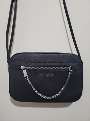 Authentic Michael Kors Jet Set Jet Set black crossbody