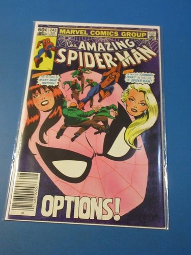 Amazing Spider-man #243 Bronze age Newsstand VF Beauty Wow