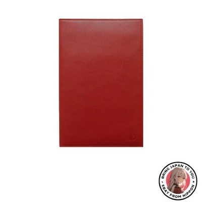 Quo Vadis Echtleder Notizbuchhülle Montebello 16 x 24 cm rot MONTEBELLO