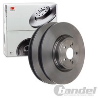 2X NK Bremsscheiben 316Mm BelÜFtet Vorne Passend FÜR | 204419