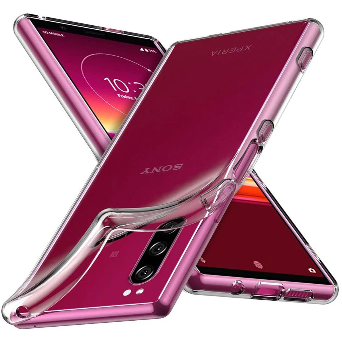 CADORABO Custodia Con Chiusura Magnetica, Funzione Stand E Tasca Per Le Carte Cover Per Xperia Xa1 Ultra Grigio Nero 77206108