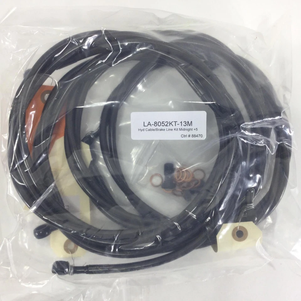 Kit de cables negros La Chopper 12"-14" Apes 2014-2015 Harley FLHX ABS LA-8052KT2-13M Foto 2 de 4