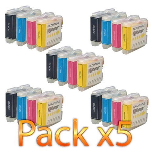 LC970 cartouches compatibles Brother pour imprimer vos rapports professionnels en grand volume