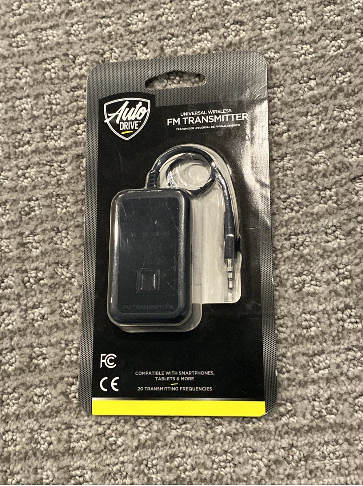 NEW - AUTO DRIVE Wireless FM Transmitter for cars - smartphones & tablets