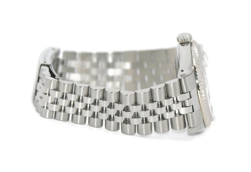 Rolex Datejust Diamant Acier Inoxydable Montre 1601 - Photo 3 sur 5