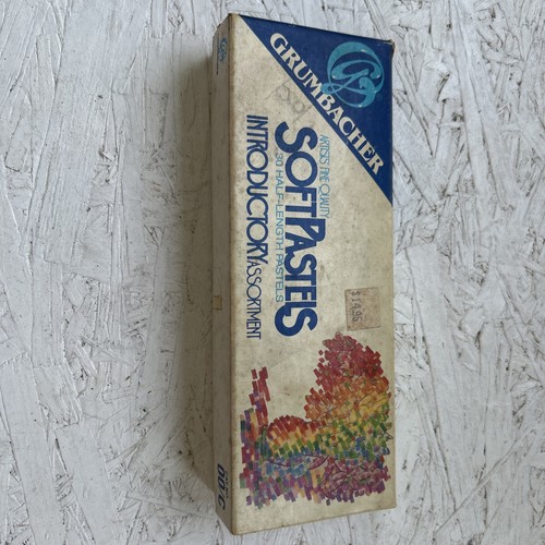 VTG GRUMBACHER 30 Soft Pastels Half-Length Introductory Assortment No 00/C USA