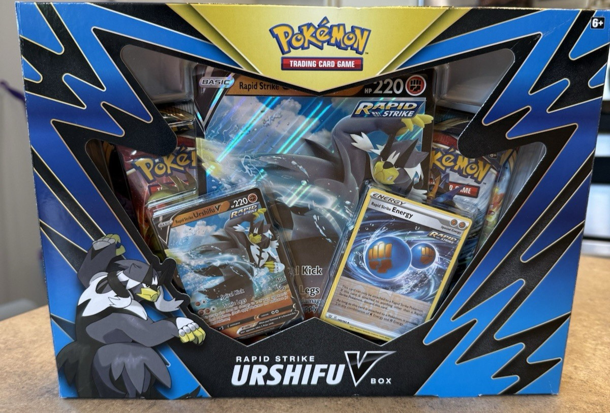 Pokémon 29080843 Rapid Strike Urshifu V Card Game