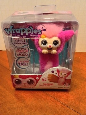 Wrapples Little Live Pets Interactive Furry Friends Pink PRINCEZA