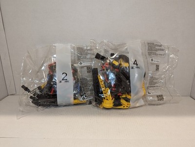 LEGO Technic Bugatti Bolide Yellow &Black  (42151) Incomplete/Sealed Bag 2 & 4