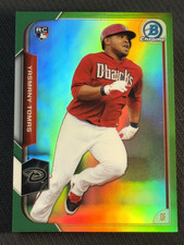 2015 Bowman Chrome GREEN REFRACTOR ROOKIE Yasmany Tomas 97/99