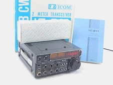 Icom IC-211 Vintage 2-Meter All-Mode Ham Radio Transceiver (collector quality)