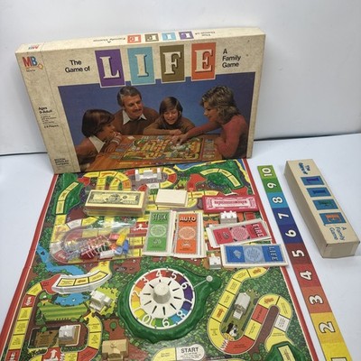 Vtg 1981 The Game of Life Board Game Milton Bradley 100% Complete