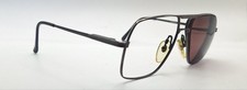 Vintage Stetson Gunmetal Pilot Metal Sunglasses FRAMES ONLY Japan