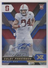 2020 Chronicles Draft Picks Blue Signatures 10/49 Colby Parkinson #16 Auto 0gm4