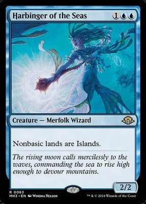 [MTG] Harbinger of the Seas (Foil) (0063) (MH3) NM