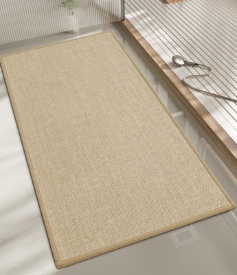 chakme Bathroom Rugs Mat 47x17, Ultra Thin Non Slip Bath Mats Runner Quick Dr...