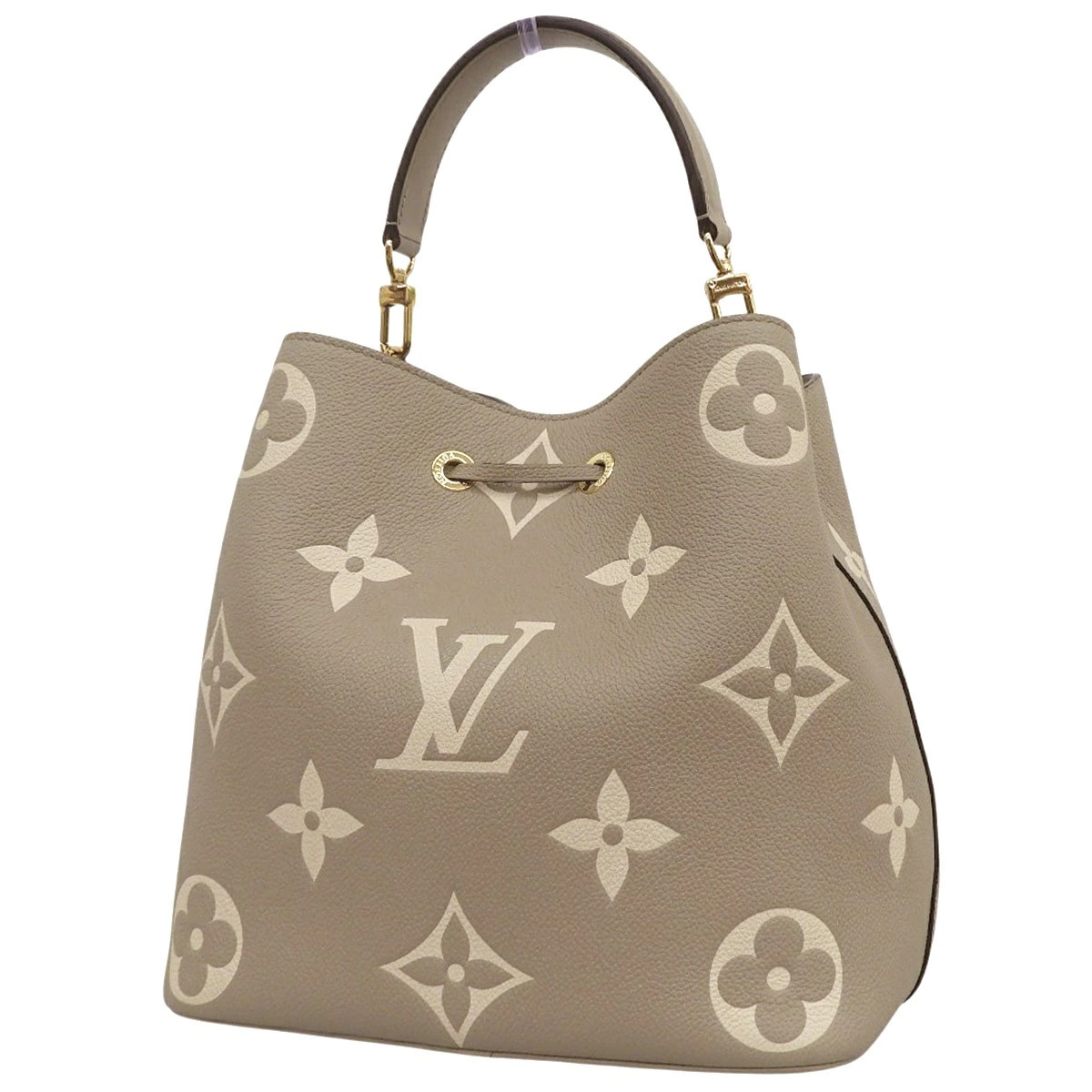Louis Vuitton Bicolor Monogram Empreinte NeoNoe MM Handbag Shoulder Bag Monogram image 4