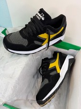 Diadora N9002 LUX BLACK/RICH GOLD Men s SHOES SIZE 12