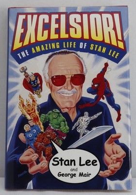 New! Excelsior! The Amazing Life of Stan Lee *Signed* 184/3000  HC/DJ