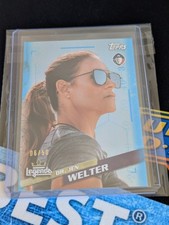 DR. JEN WELTER 2019 Topps Alliance of American AAF Blue #d /50