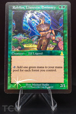 Rofellos, Llanowar Emissary - 1999 Magic the Gathering - Urza's Destiny Foil