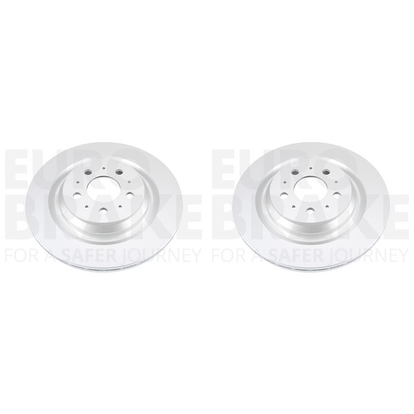 2X Eurobrake 335Mm Bremsscheiben Hinten Passend FüR Tesla Model | 58153166007-image