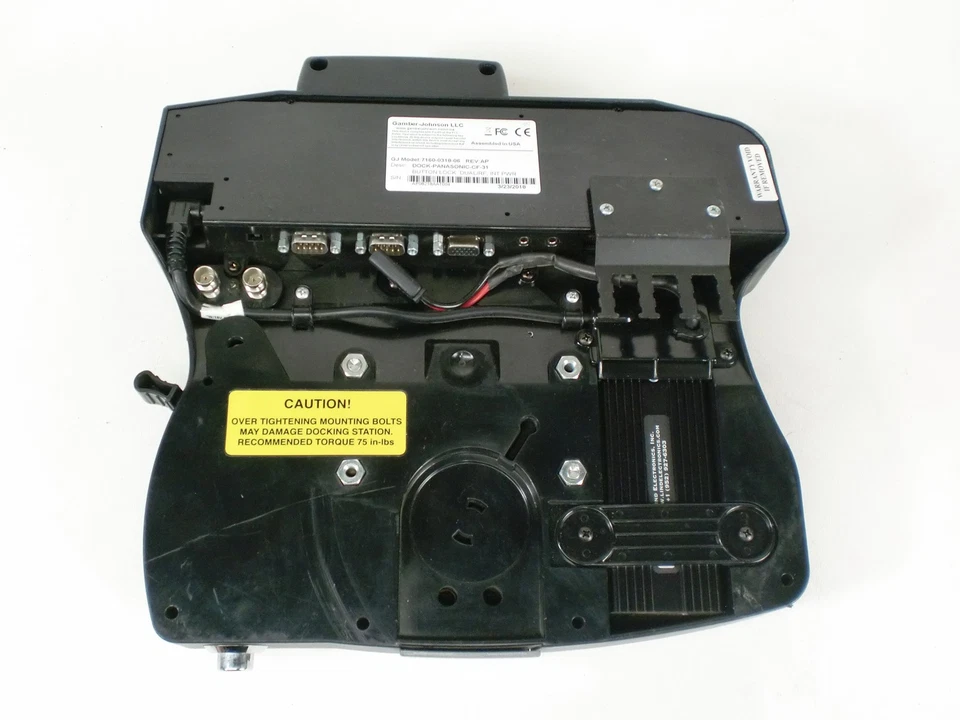 Estación de Acoplamiento Gamber Johnson Panasonic Toughbook CF-31 Doble RF Botón Bloqueo EE. UU. Foto 4 de 4