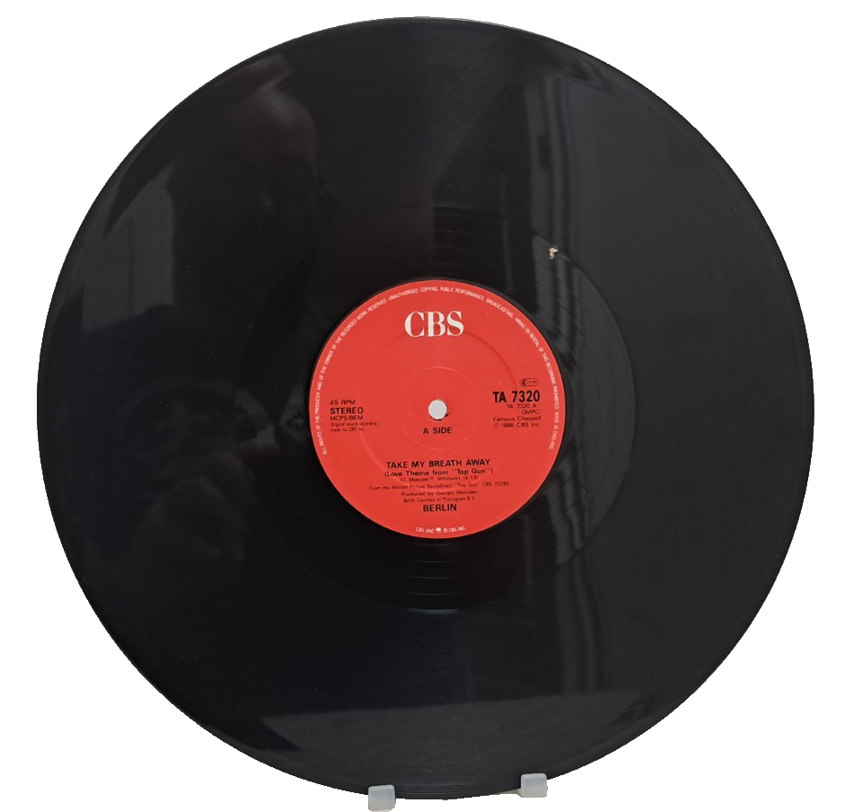BERLIN - TAKE MY BREATH AWAY 12''/ RIGHTEOUS BROTHERS TOP GUN LOVE THEME £6.49