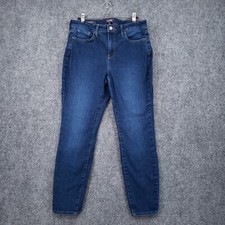 NYDJ Jeans Womens 8 Blue Ami Skinny LiftxTuck Mid Rise Dark Wash Denim Stretch
