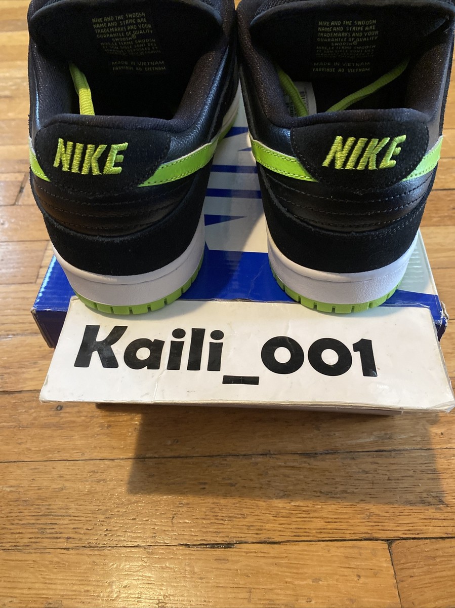 Nike Dunk Low Pro SB Sz 12 Neon J pack Jedi Diamond A | eBay
