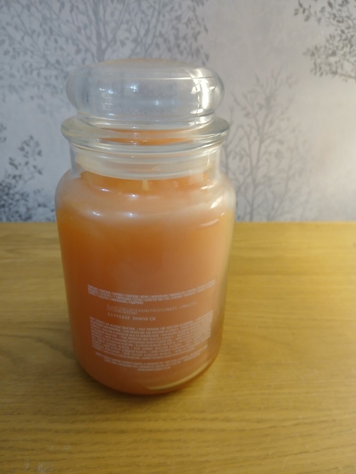 YANKEE CANDLE Large Jar Home Fragrance RAINBOW COOKIE Unburnt. eBay