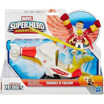 Marvel Super Hero Adventures Falcon Talon Copter Playskool Heroes