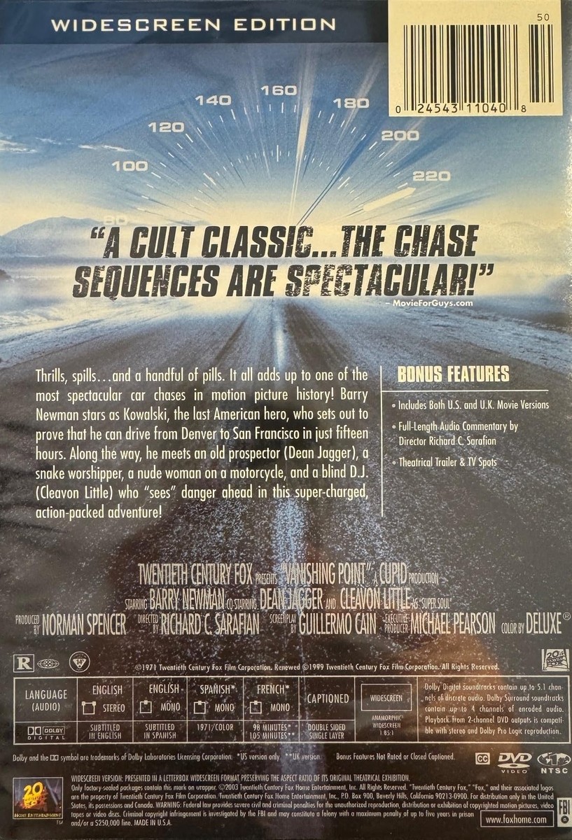 Vanishing Point [DVD] [DVD] | eBay