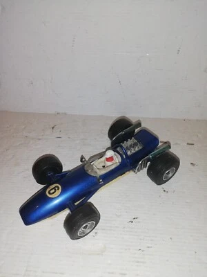 VOITURE PLASTIQUE F1 FORMULE 1 REPCO BRABHAM MADE WEST GERMANY 1/24 - Photo 1/4