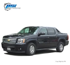 Pocket Bolt Style Fender Flares Fits Chevrolet Avalanche 2007-2013, Paintable
