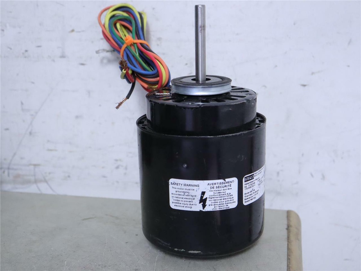 FASCO 71732168 Refrigeration Fan Motor Type U73B1 1/15HP 115/208