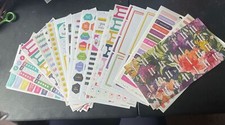 The Happy Planner Stickers Pages TEACHERS Teaching LOT Sticker Sheets 40 Pages
